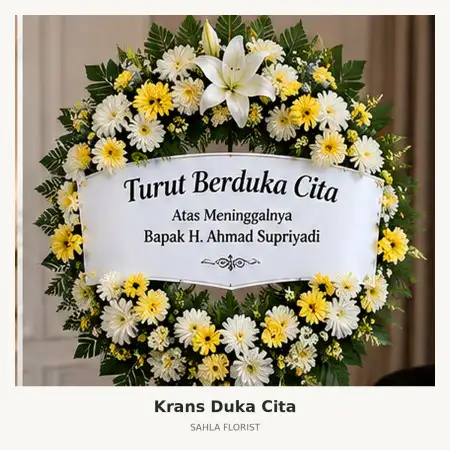 Krans Bunga Duka Kutoarjo